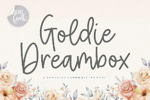 Goldie Dreambox font