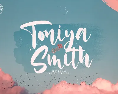 Toniya Smith font