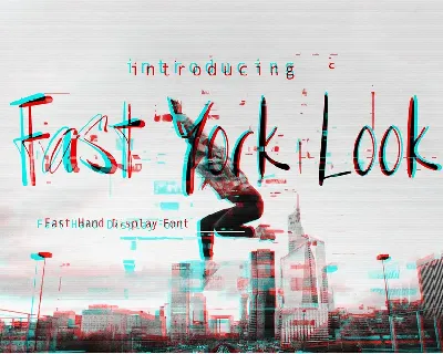 Fast York Look- Demo font