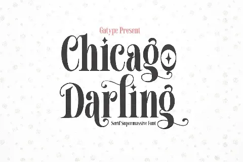 Chicago Darling font