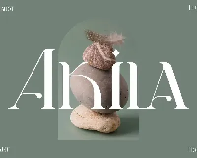 Akila font