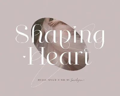 Shaping Heart font