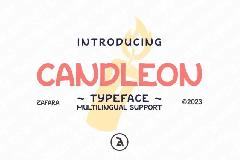 Candleon font