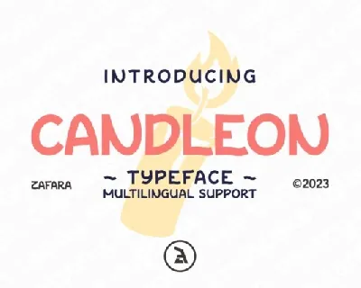 Candleon font