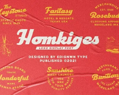 Homkiges font