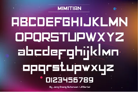 Mimitian font