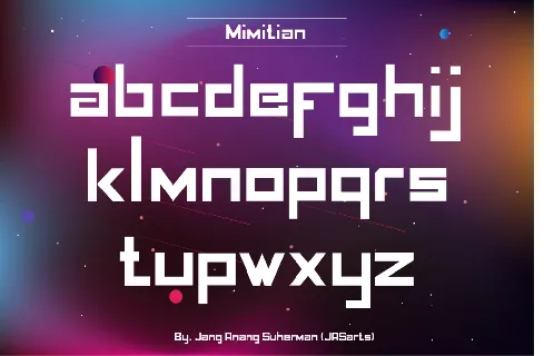 Mimitian font