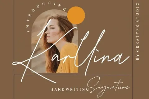 Karllina Handwritten font