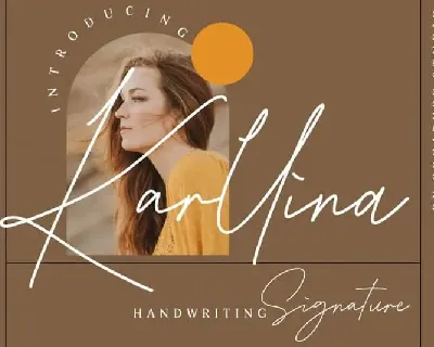 Karllina Handwritten font