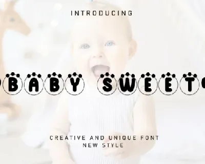 Baby Sweet Display font