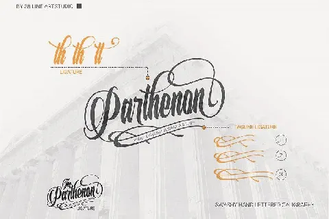 The Parthenon Script font