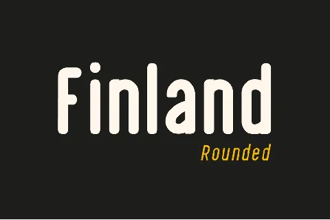 Finland Rounded Demo font