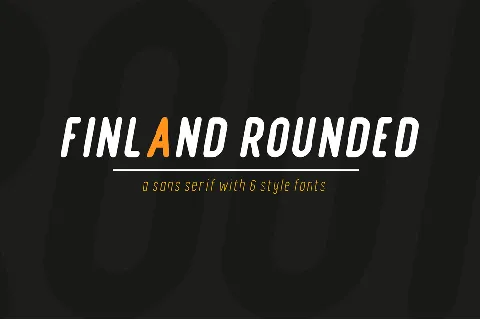 Finland Rounded Demo font