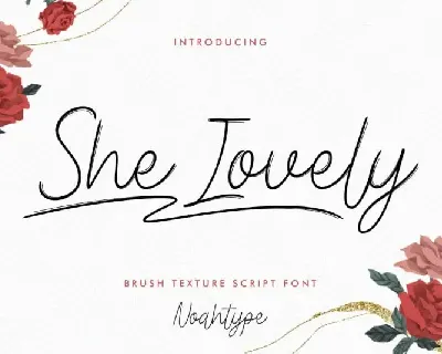 She Lovely Handwritten font