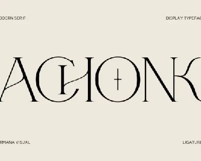 Achonk font