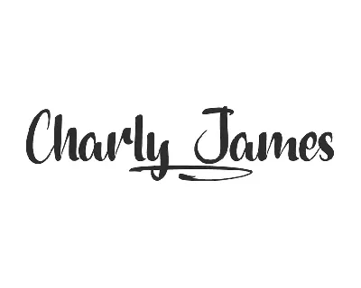 Charly James Demo font