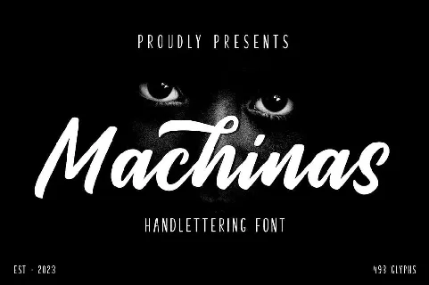 Machinas font
