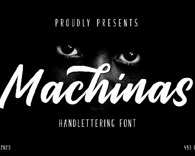 Machinas font