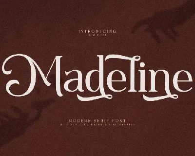 Madeline font