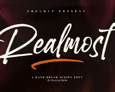 Realmost font