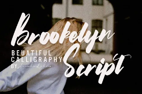 Brookelyn font