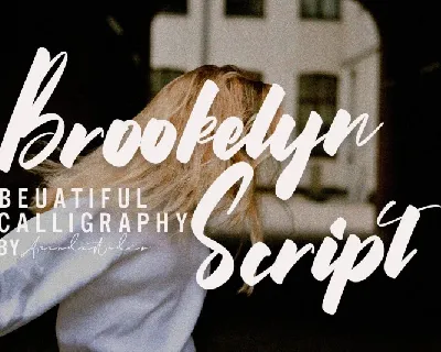 Brookelyn font