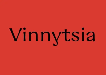 Vinnytsia Duo font