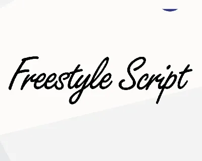 Freestyle Script font