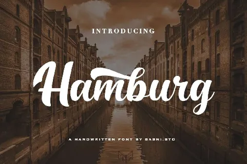 Hamburg font