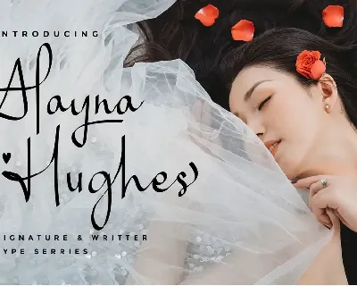 Alayna Hughes font