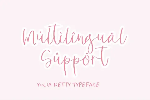 Yullia Ketty font