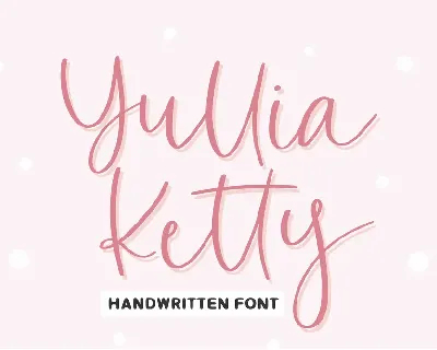 Yullia Ketty font