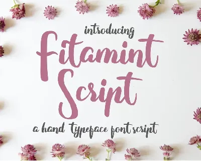 Fitamint Script font
