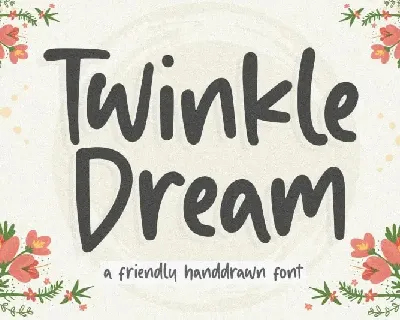 Twinkle Dream Handdrawn font