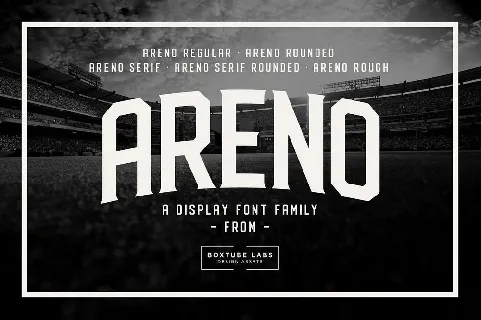 Areno Family Free font