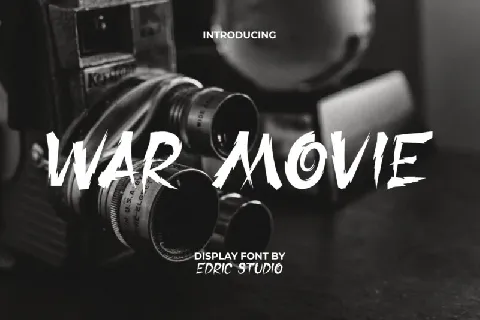 War Movie font