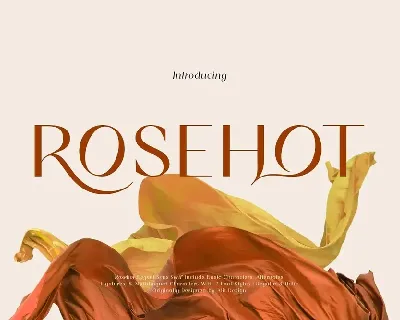 Rosehot font