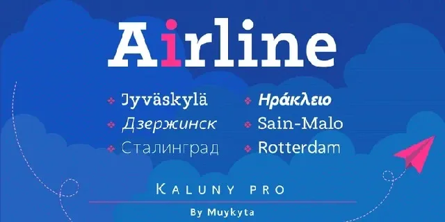 Kaluny Pro Family font