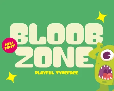 Bloob Zone font