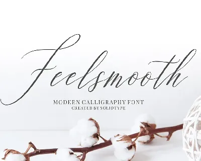 Feelsmooth Script font