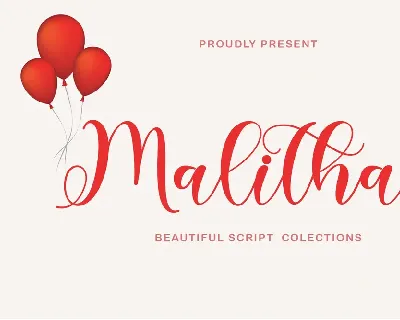 Malitha font