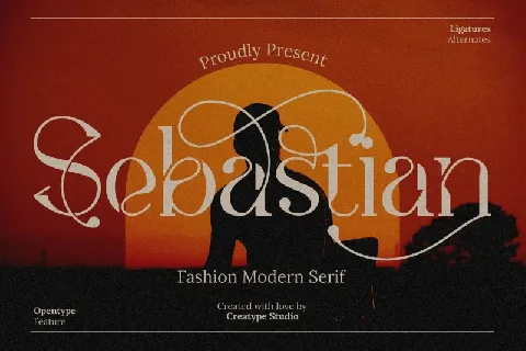 Sebastian font