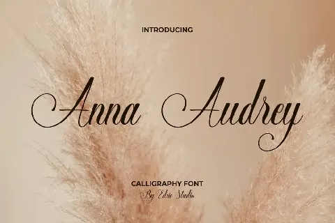 Anna Audrey font