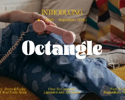 Octangle font