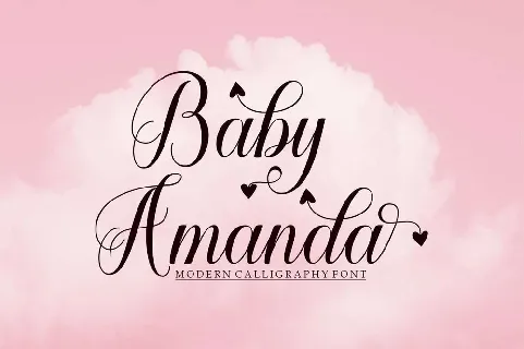 Baby Amanda font