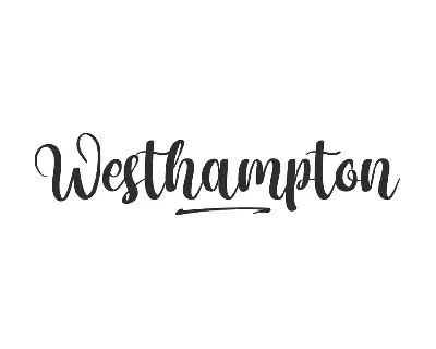 Westhampton Demo font