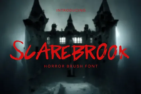 Scarebrook font