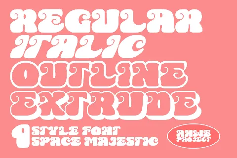 Space Majestic font