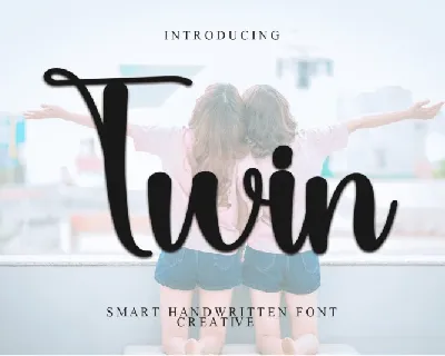 Twin font