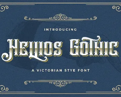 Hellios Gothic font